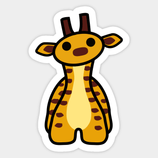 Fizz the Giraffe Chummy Sticker